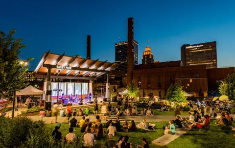 concert in Bailey Park