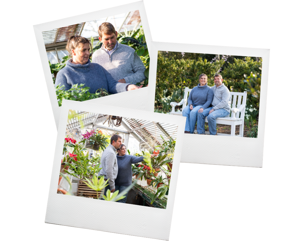 Adrienne, executive director of Paul J. Ciener Botanical Garden, and Jon Roethling, executive director of Reynolda Gardens, have been married for almost 20 years.