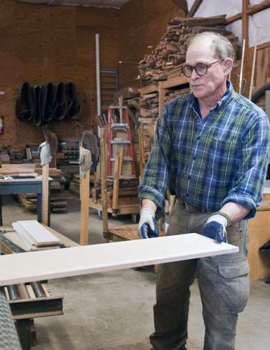 Woodworker Bayley Wharton